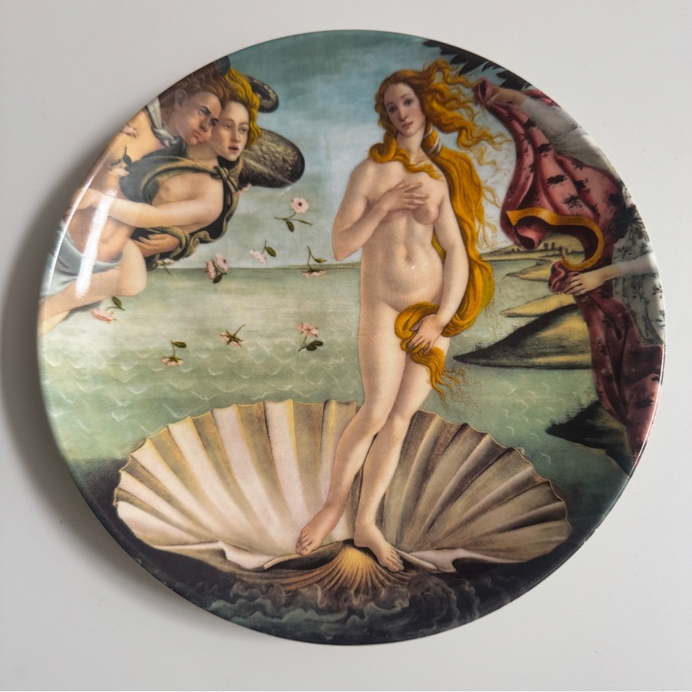 Stussy Art Ceramic Plate